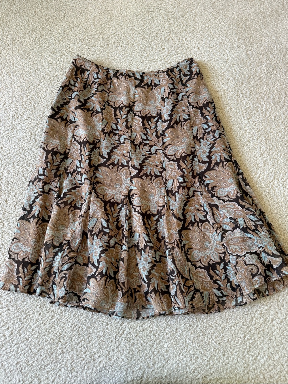 EUC vintage Pendleton silk skirt set - Picture 15 of 16